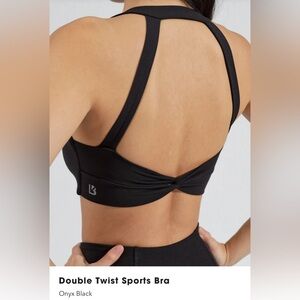Buffbunny Double Twish Sports Bra-Onyx Blk M
